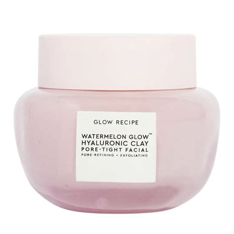 Glow Recipe Watermelon Glow Hyaluronic Clay Pore-Tight Facial Mask | 40 ...