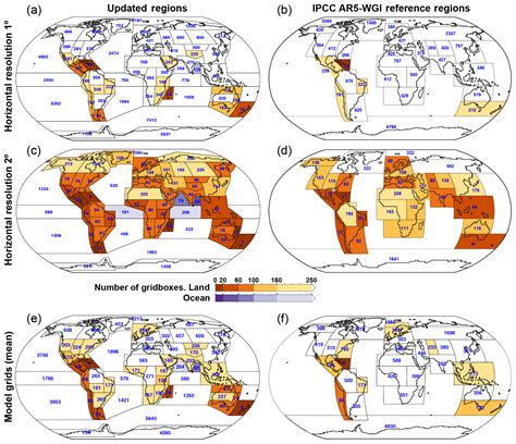 ESSD - An update of IPCC climate reference regions for subcontinental ...