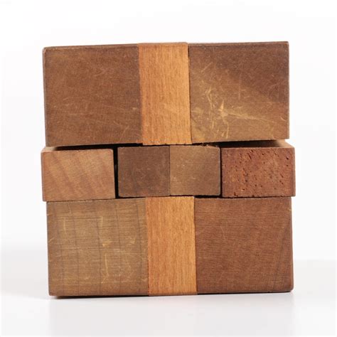 Handcrafted Wooden Puzzle Cube | EBTH