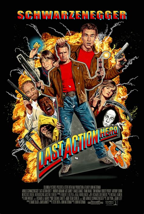 Last Action Hero | Poster By Mike Gambriel