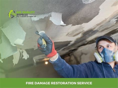 The Importance of Fire Damage Restoration Services - Air Quality Express