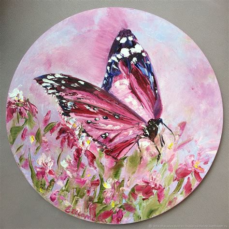 Oil painting Butterfly – купить на Ярмарке Мастеров – JKWFCCOM ...