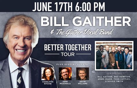 Events: Bill Gaither The Gaither Vocal Band | Tony's Pizza Events Center