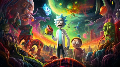 Rick y Morty arte universo Fondo de pantalla 4k HD ID:12434