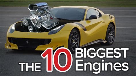 Top 10 Biggest Engines You Can Buy: The Short List - YouTube