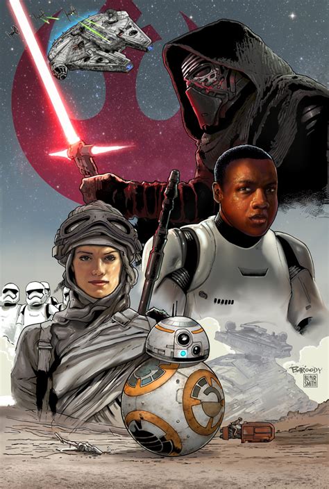 Star Wars Episode VII The Force Awakens / Colored by jasonbaroody on ...