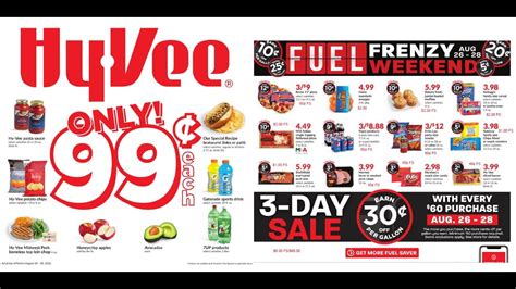 Hy-Vee Weekly Sale Ad Flyer 08.24.2022-08.30.2022 Fuel Frenzy Weekend ...