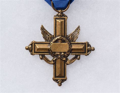 Backside of the U.S. Distinguished Service Cross medal, which is the ...