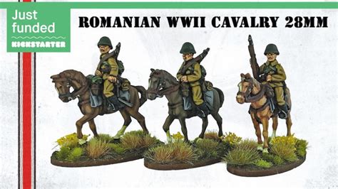 WWII Romanian Cavalry – 28mm – OnTableTop – Home of Beasts of War