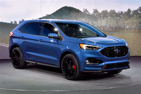 2019 Ford Edge ST Brings A Class-Leading Twin-Turbo V6 To Detroit ...