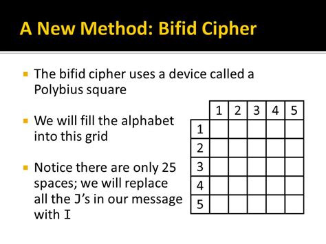 6 By 6 Polybius Square Decoder - joptacooking