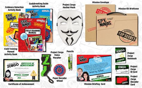 Board & Traditional Games NEW Spy Ninja PZ Infiltration Mission Kit ...