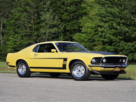 1969 Ford Mustang Boss (302 & 429) Wallpapers | MustangSpecs.com