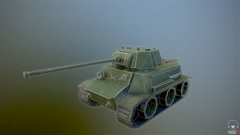 MT-25 USSR Toon Tank -Big- | GameDev Market