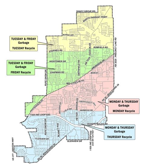 North Richland Hills Zip Code Map | Zip Code Map