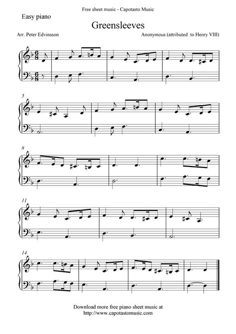 Free Printable Classical Sheet Music For Piano - Free Printable