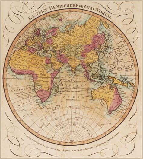 1890 map of the Eastern Hemisphere [2581 × 2868] | Map, Old maps, Old ...