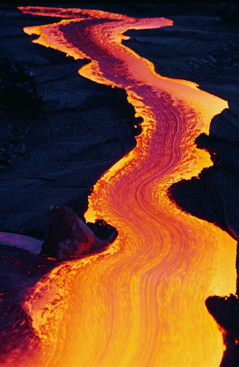 Valcano lava river flow ;) | Volcano wallpaper, Volcano pictures, Volcano