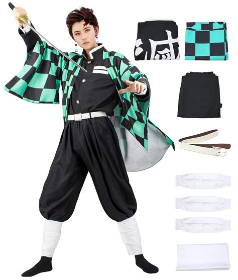 Demon Slayer Cosplay Costume Tanjiro Kamado - weeklybangalee.com