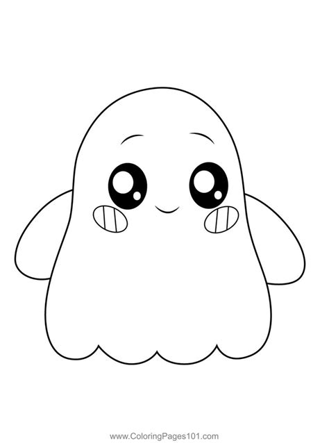 Ghosty Lankybox Coloring Page | Coloring pages, Cute coloring pages ...