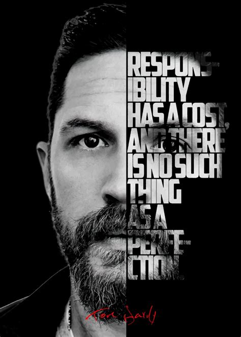 'Tom Hardy' Poster, picture, metal print, paint by BnWDesigner | Displate