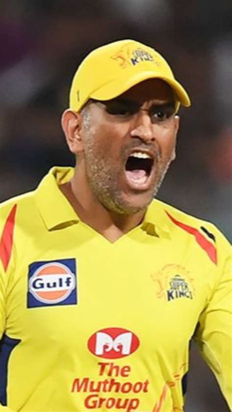 List Of MS Dhoni's Angry On-Field Moments | PICS