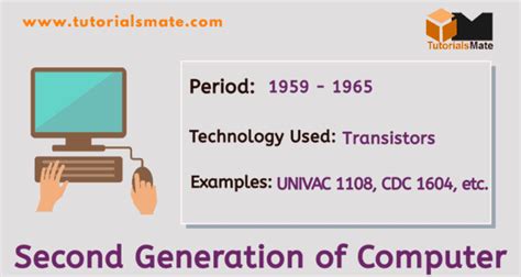 Second Generation of Computer: Transistors - TutorialsMate