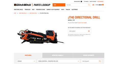 Parts Lookup - Ditch Witch - Ditch Witch Parts Catalog