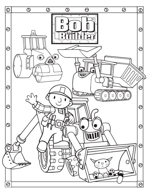 Bob the builder coloring pages - Coloring Pages