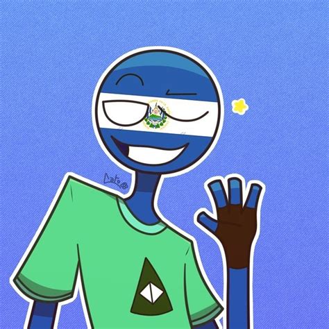 ∆ Dibujo de El Salvador ∆ | °• CountryHumans •° Amino