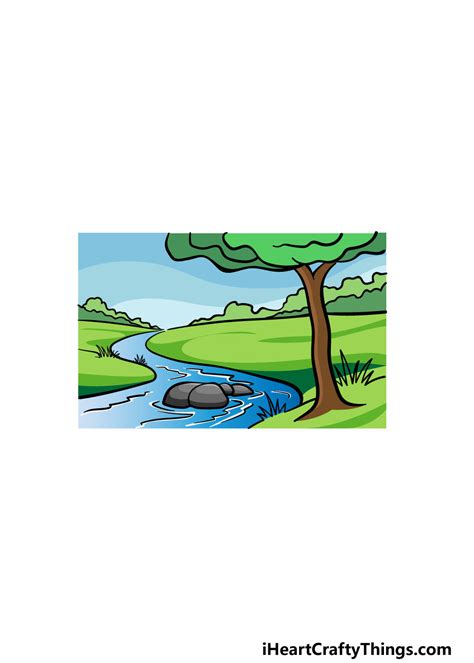 Clipart Drawing River