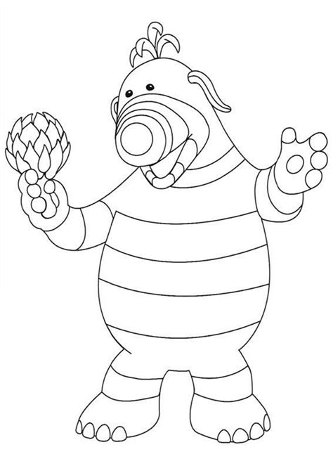 Fimbo from Fimbles Coloring Page - Free Printable Coloring Pages for Kids