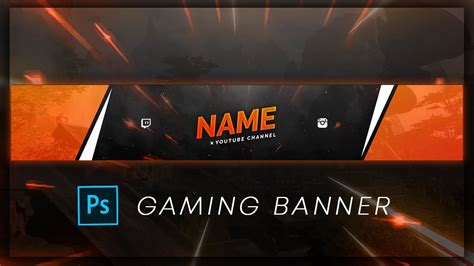 Gaming Banner / Free YouTube Gaming Banner Template 2018 - YouTube ...