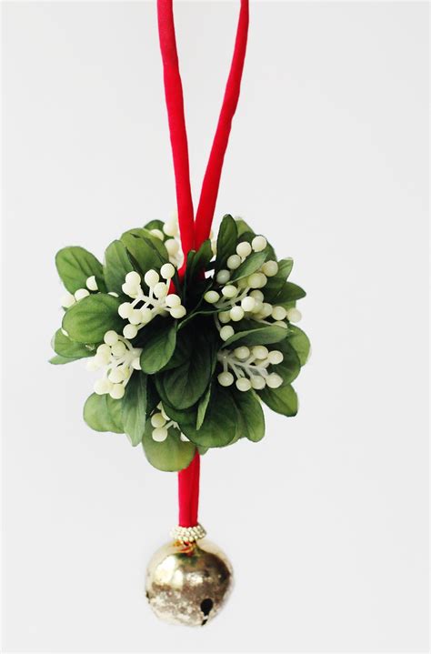 Christmas decor hanging mistletoe