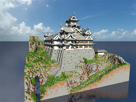 Himeji Castle - 1.5:1 Minecraft Map