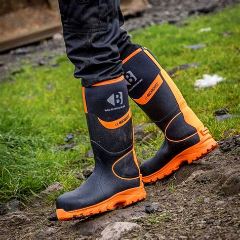 Buckbootz Buckler BBZ8000 360 High Visibility Safety Wellington Boot ...