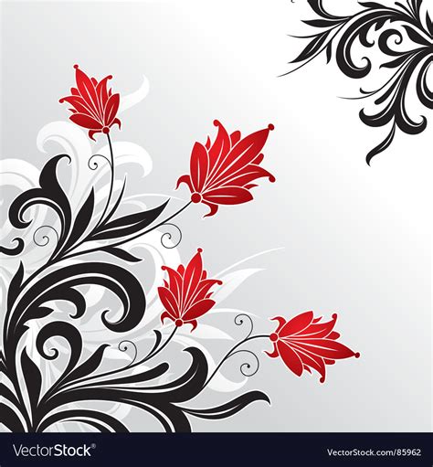 Floral Royalty Free Vector Image - VectorStock