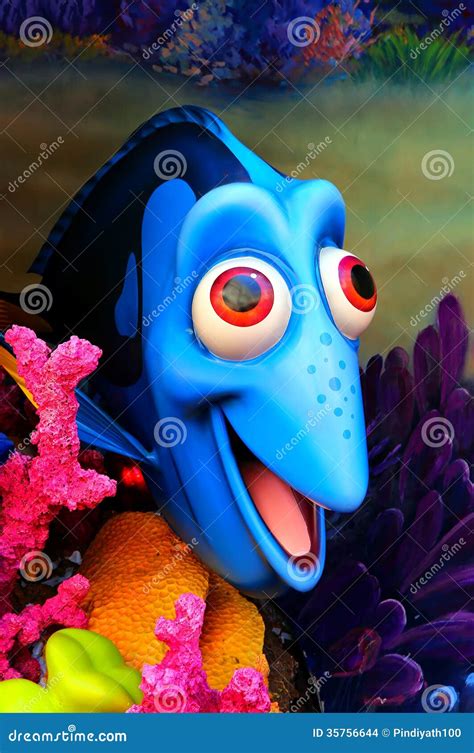 Disney Pixar Finding Nemo Dory the Blue Fish Editorial Stock Image ...