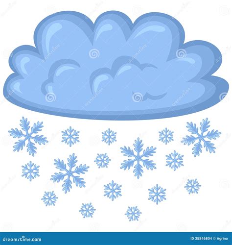 Cloud Of Snow Stock Images - Image: 35846804