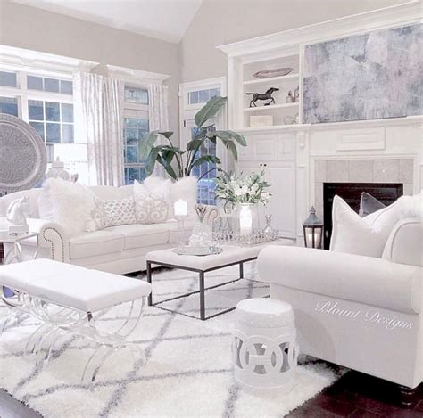 10+ White Living Room Decor – DECOOMO