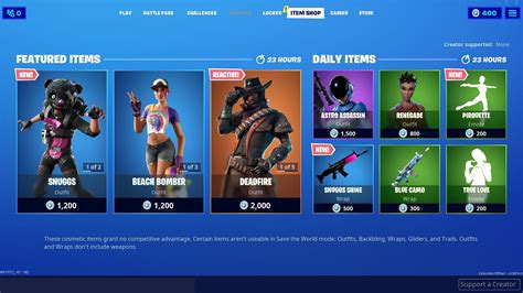 What Fortnite should do to improve the Item Shop