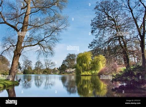 Hodnet Hall Gardens Stock Photo - Alamy