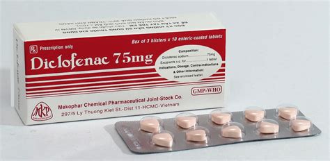 Diclofenac 75mg - Mekophar