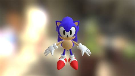 Sonic X-Treme: Cutscene Sonic - Download Free 3D model by Sparky_78 ...