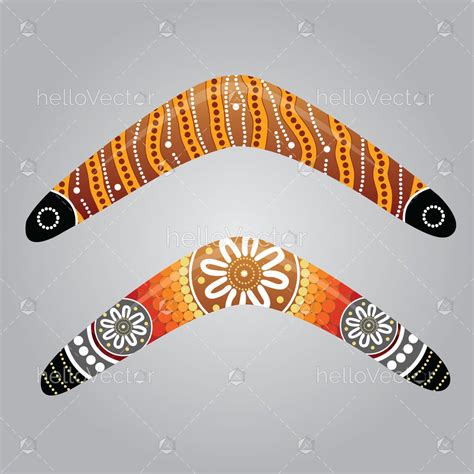 Australian boomerang vector - Download Graphics & Vectors