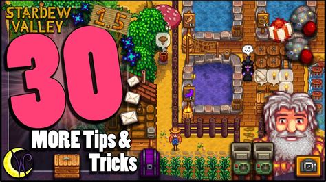 30 MORE Tips and Tricks | Updated Stardew Valley Tips for 1.5 - YouTube