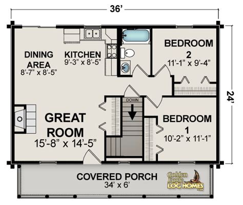 Woodwork Cabin Plans Under 1000 Sq Ft PDF Plans