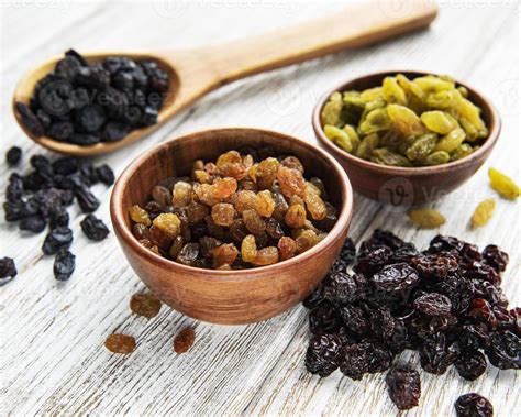 Collection of various raisins 2302188 Stock Photo at Vecteezy