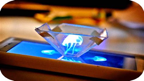 Transform Your Smartphone Into A 3D Hologram Projector With