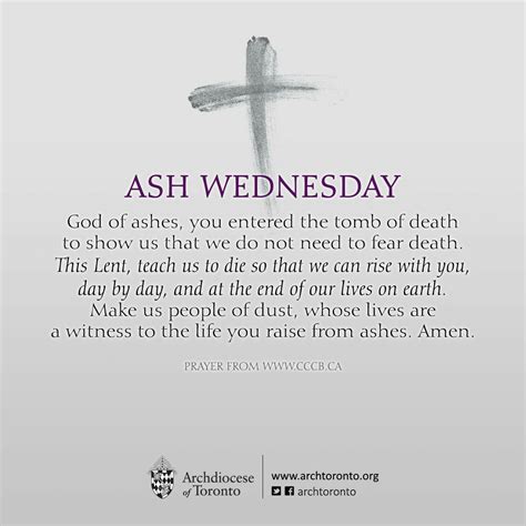 a cross with the words ash wednesday on it and an image of a crucifix